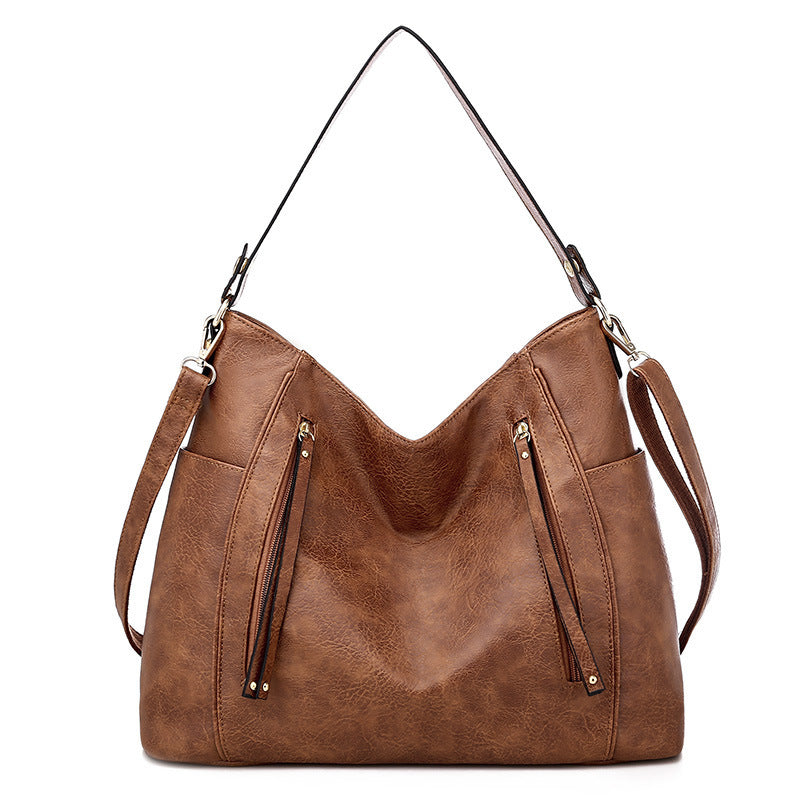 Géorgie | Sac en cuir vintage élégant